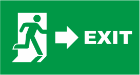 ACİL ÇIKIŞ LEDLİ LEVHA (EMERGENCY EXİT LUMİNAİRES)