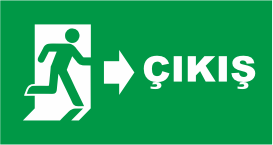 ACİL ÇIKIŞ LEDLİ LEVHA (EMERGENCY EXİT LUMİNAİRES)