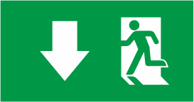 ACİL ÇIKIŞ LEDLİ LEVHA (EMERGENCY EXİT LUMİNAİRES)