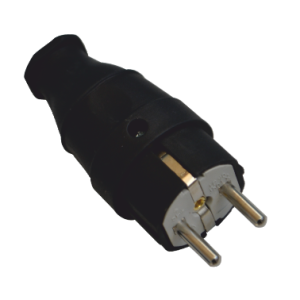 1x16 Kauçuk Erkek Fiş