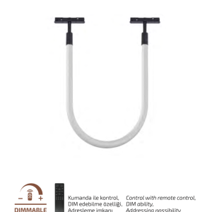 Balık Sırtı Hortum Magnet Armatürler