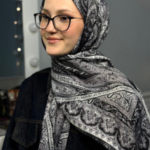 Gunluk sal Desenli sal Kendinden Desenli Pamuklu salsal 8